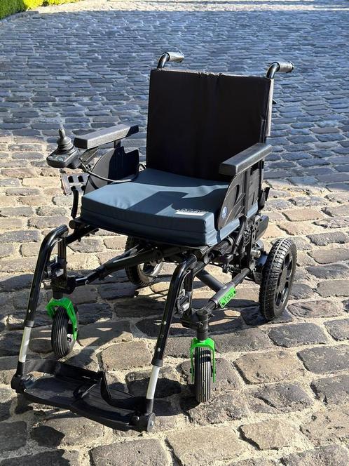 Elektrische rolstoel VERSO aanpasbaar naar normale rolstoel, Diversen, Rolstoelen, Zo goed als nieuw, Elektrische rolstoel, Ophalen