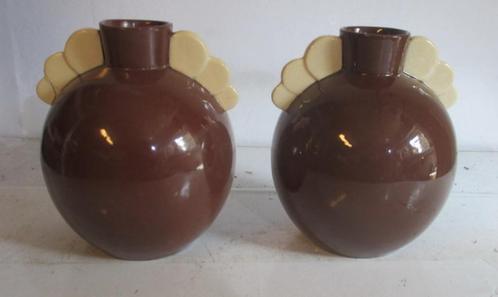 2 vases Bioch Keramis Chevallier design sublime 118, Antiquités & Art, Antiquités | Céramique & Poterie, Envoi