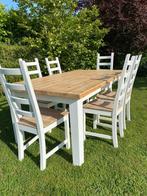 Magnifique table et chaises, Ophalen, Zo goed als nieuw, Vijf personen of meer
