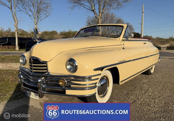 Packard Super Eight Cabriolet | 1948 | Route 66 Auctions, Autos, Oldtimers & Ancêtres, Entreprise, Achat, Autres marques, Essence