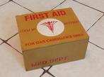 Caisse médic US WW2 : For gas casualities only, Collections, Enlèvement ou Envoi