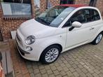 Fiat 500 benzine 12cc euro5 cabrio, Auto's, Fiat, Voorwielaandrijving, Zwart, 4 cilinders, Cabriolet