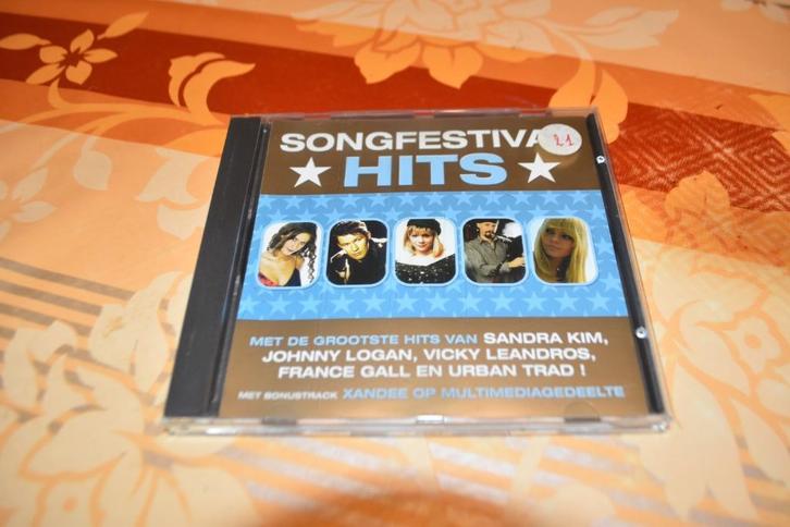 Songfestival Hits (6 liedjes, HLN), Cd's en Dvd's, Cd's | Verzamelalbums, Zo goed als nieuw, Ophalen of Verzenden
