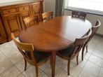 Tafel massief kerselaar + 6 stoelen, Ophalen