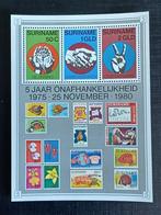 Postzegels Suriname, Ophalen of Verzenden, Postfris