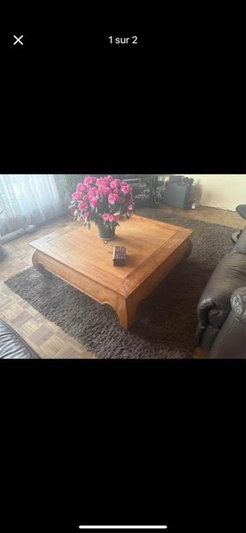 Table basse type Balinaise beschikbaar voor biedingen