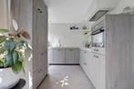 Moderne complete houtkleur keuken +composiet GEDEMONTEERD