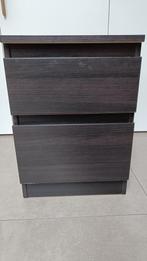 Nachtkastje Ikea Malm zwart, Ophalen