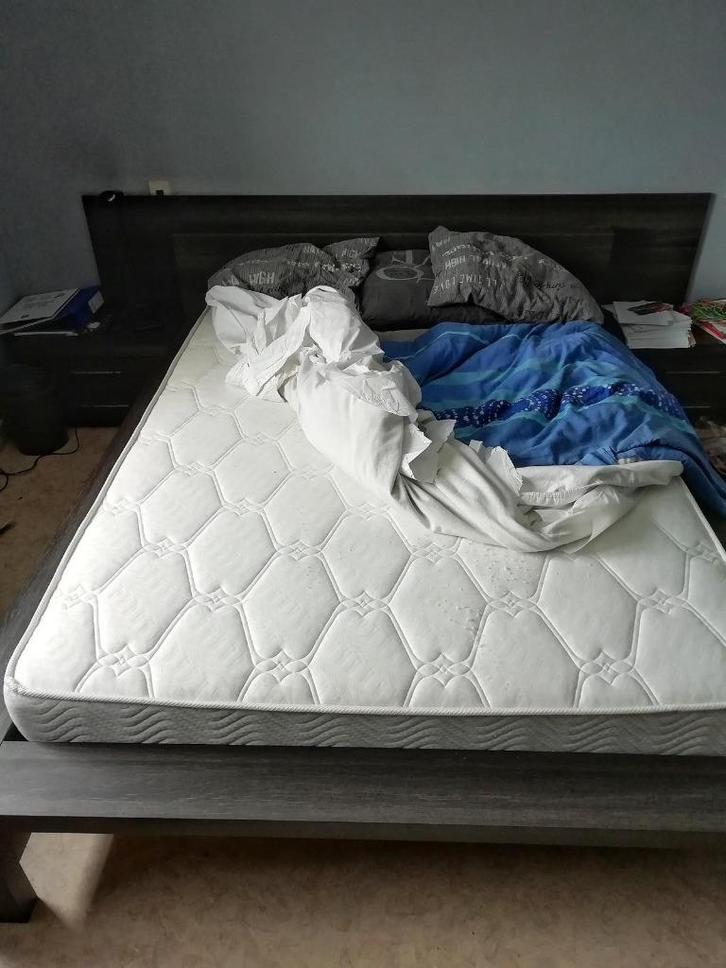 140x200 cm – Matelas + 2 sommiers à lattes, Maison & Meubles, Chambre à coucher | Matelas & Sommiers, Comme neuf, Matelas, 140 cm