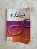 Actimath a l'infini - referentiel theorie 1 degre, Livres, Enseignement secondaire inférieur, Mathématiques A, Utilisé, Enlèvement ou Envoi