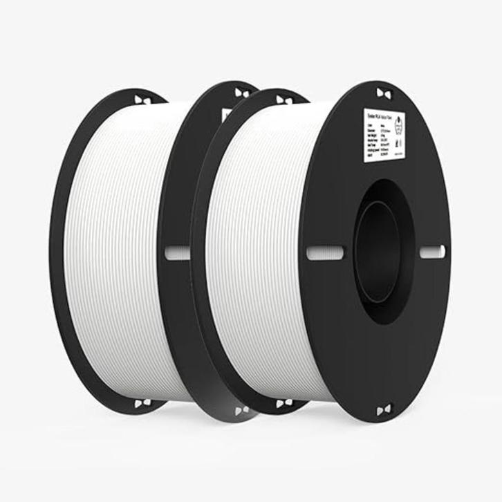 PLA Filament | 1,75 mm | 2kg | wit | Nieuw, Computers en Software, 3D-printerbenodigheden, Nieuw, Verzenden