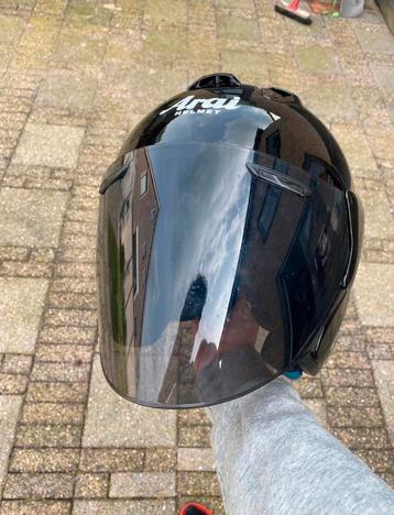Arai Helm gloednieuw met headset, Enlèvement ou Envoi, L, Arai