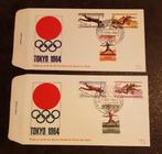 FDC OLYMPISCHE SPELEN TOKYO - REPUBLIQUE DU CONGO, Postzegels en Munten, Ophalen, Gestempeld, Sport