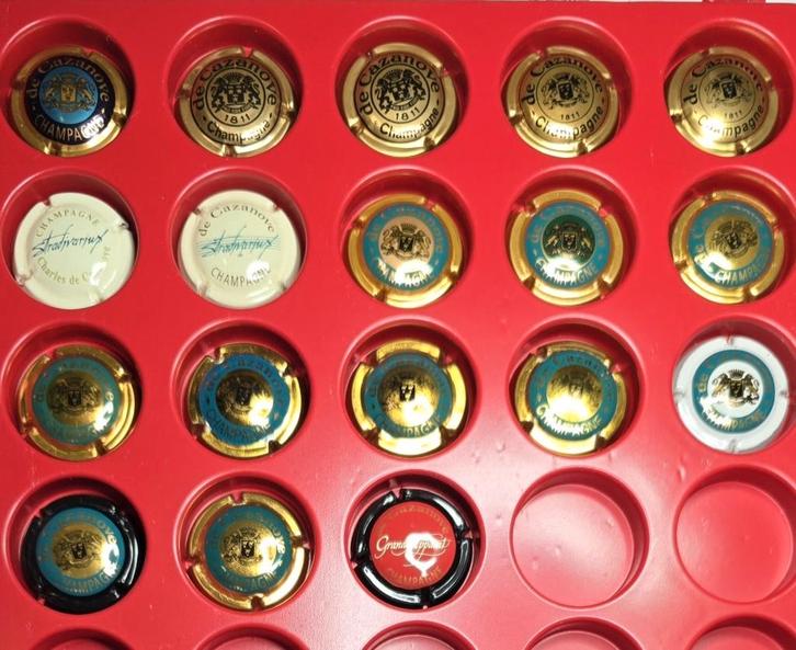 champagnecapsules De Cazanove, Verzamelen, Complete verzamelingen en Collecties, Ophalen of Verzenden