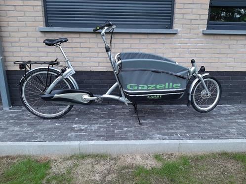 Gazelle Cabby C7 Bakfiets in zeer goede staat met extra's, Vélos & Vélomoteurs, Vélos | Vélos avec bac, Utilisé, Gazelle, 3 enfants