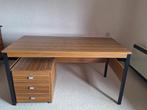 Bureau met ladenkast, Huis en Inrichting, Ophalen, Gebruikt, Bureau