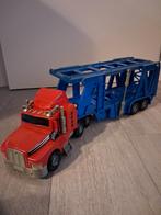 Grote vrachtwagen autotransport, Ophalen, Gebruikt