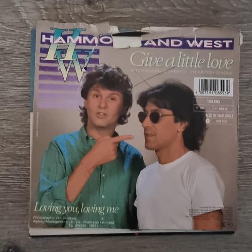 7" Hammond and West - Give a little love, Cd's en Dvd's, Vinyl Singles, Gebruikt, Single, Pop, 7 inch, Ophalen of Verzenden