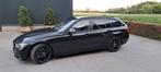 BMW 320d touring, Auto's, Achterwielaandrijving, Zwart, Leder, 5 deurs