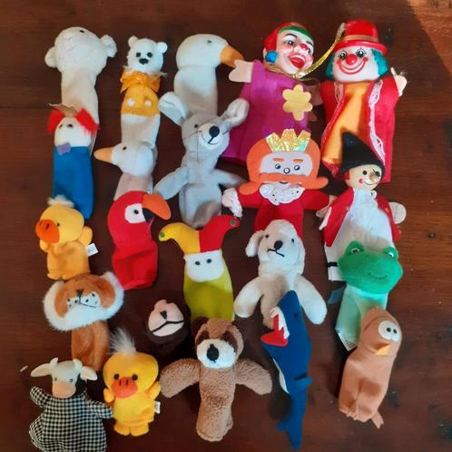 Vingerpoppen 22 stuks, Kinderen en Baby's, Speelgoed | Poppen, Zo goed als nieuw, Ophalen of Verzenden