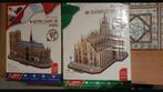 3D Puzzel ,Nieuw !! Notre Dame en Duomo Di milano 2 stuks, Ophalen of Verzenden, Zo goed als nieuw
