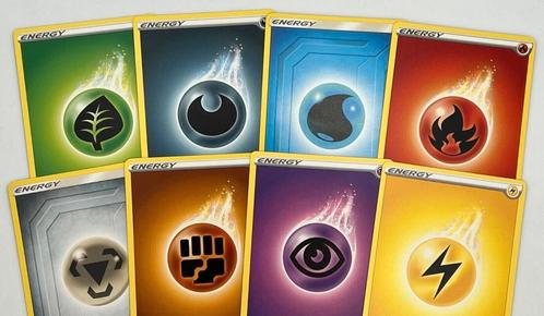 Ik zoek energy kaarten, zie omschrijving, Hobby en Vrije tijd, Verzamelkaartspellen | Pokémon, Zo goed als nieuw, Ophalen of Verzenden