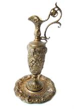 Carafe à vin italienne avec anges et tête de bélier, Antiquités & Art, Antiquités | Bronze & Cuivre, Enlèvement ou Envoi, Cuivre