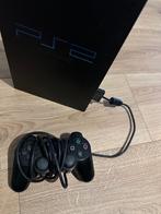 Playstation 2 met games, Games en Spelcomputers, Spelcomputers | Sony PlayStation 2, Met 1 controller, Gebruikt, Zwart, Ophalen