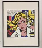 Roy Lichtenstein: lithografie op 50 exemplaren, Ophalen of Verzenden