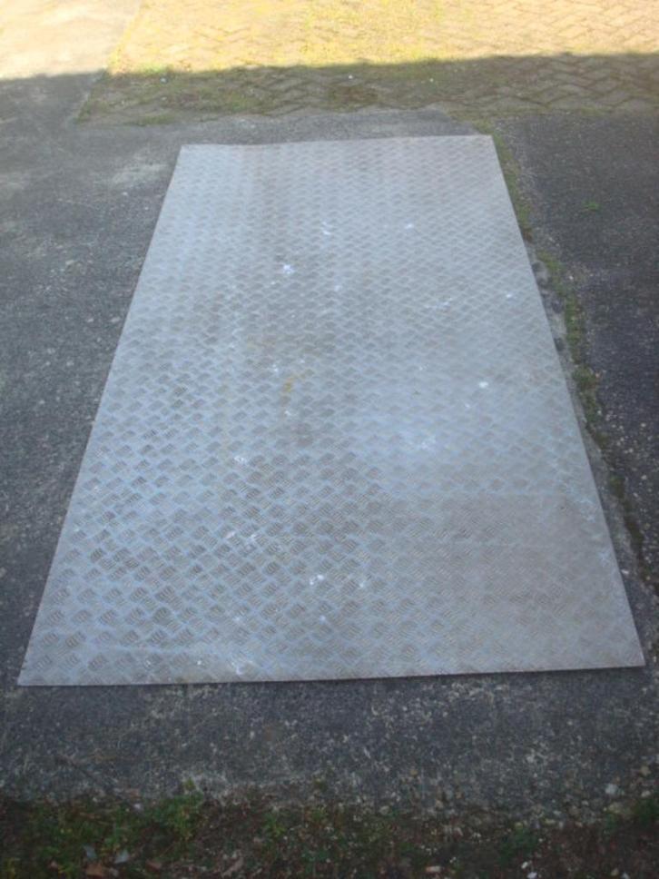 Aluminium Traanplaat Aanhanger Aanhangerbodem 1 stuk, Auto diversen, Autogereedschap, Gebruikt, Ophalen