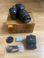 Nikon D3300 camera + AF-S Nikkor 18-55mm F3.5-5.6 lens, Audio, Tv en Foto, Fotocamera's Digitaal, Ophalen, Spiegelreflex, Zo goed als nieuw