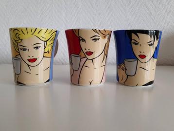 3 Tasses Senseo  disponible aux enchères