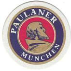 bierviltje 1st Paulaner Munchen, Verzamelen, Biermerken, Verzenden
