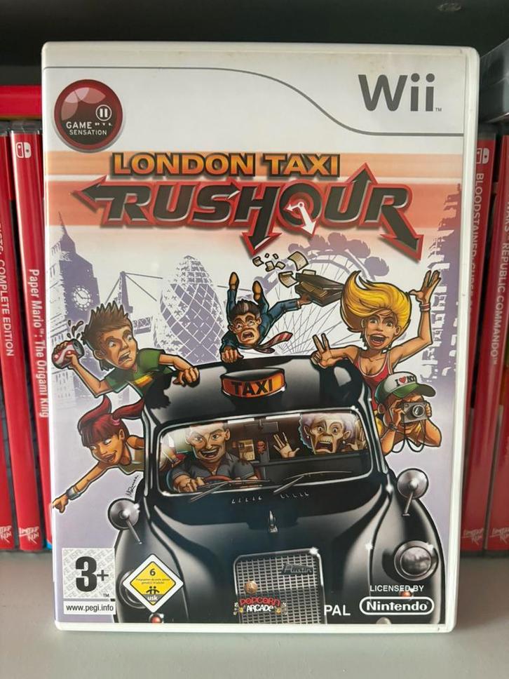 London Taxi - Rushour (Wii), Games en Spelcomputers, Games | Nintendo Wii, Zo goed als nieuw, Ophalen of Verzenden