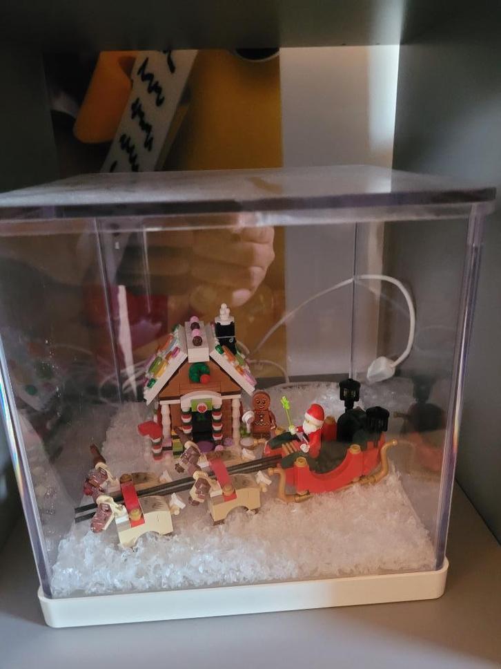 lego kerst tafereel, Kinderen en Baby's, Speelgoed | Duplo en Lego, Zo goed als nieuw, Lego, Complete set, Ophalen of Verzenden