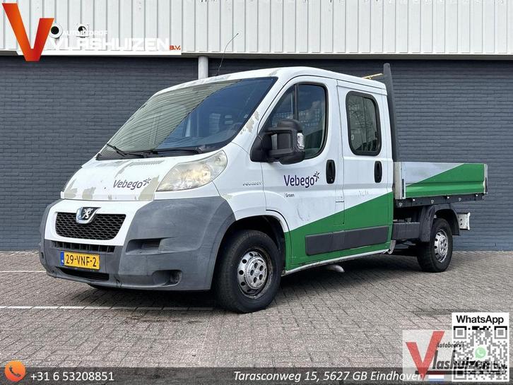 Peugeot Boxer 333 2.2 HDI L2 DC | € 3.450,- NETTO! | Bijrijd, Auto's, Bestelwagens en Lichte vracht, Bedrijf, ABS, Centrale vergrendeling