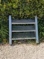Inox trapje, 3 treden, Doe-het-zelf en Bouw, Ladders en Trappen, Ophalen