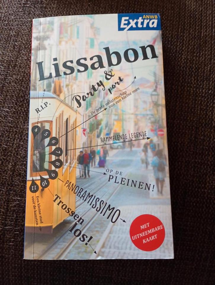 Lissabon, Boeken, Reisgidsen, Zo goed als nieuw, ANWB, Ophalen