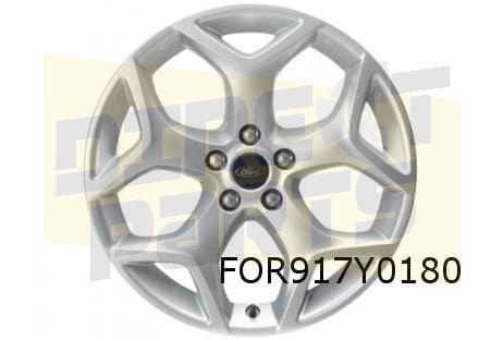 Ford Focus II velg alu. 8J x 18" Y-spaak design zilver (1/05, Auto-onderdelen, Banden en Velgen, Band(en), Personenwagen, Nieuw