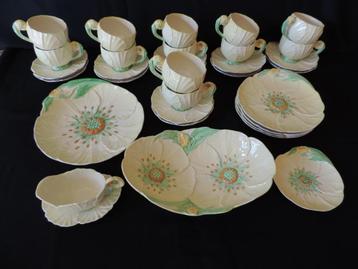 Service de table ART DECO Carlton Ware 33 pièces , vintage j beschikbaar voor biedingen