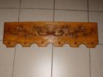 handgesculpteerde eiken kapstok, Huis en Inrichting, Ophalen of Verzenden, Zo goed als nieuw, Hout, Kapstok.