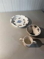 Penza Zimbabwe Handgeschilderd Kinder Servies - Kom, Beker,, Ophalen of Verzenden, Zo goed als nieuw