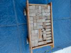 Houten blokken, Kinderen en Baby's, Speelgoed | Houten speelgoed, Ophalen, Gebruikt