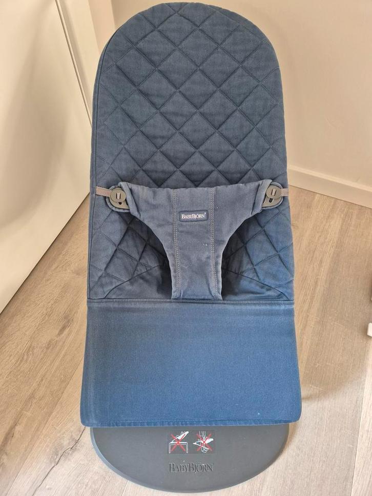 Babybjorn Bliss relax, Enfants & Bébés, Relax bébé, Utilisé, Chaise rebondissante, Autres marques, Avec ceinture(s), Réglable