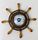 Volant baromètre design vintage navire années 60 70, Utilisé, Baromètre, Enlèvement ou Envoi