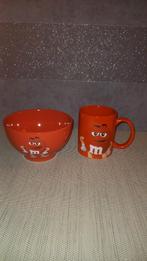 Mug et bol M&M's, Enlèvement ou Envoi, Comme neuf, Tasse(s) et/ou soucoupe(s)