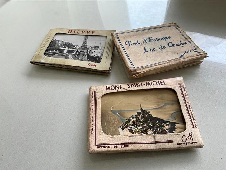Lot Fotokaarten Mont Saint - Michel , Dieppe en Lac de Goube, Verzamelen, Postkaarten | Buitenland, Ophalen of Verzenden
