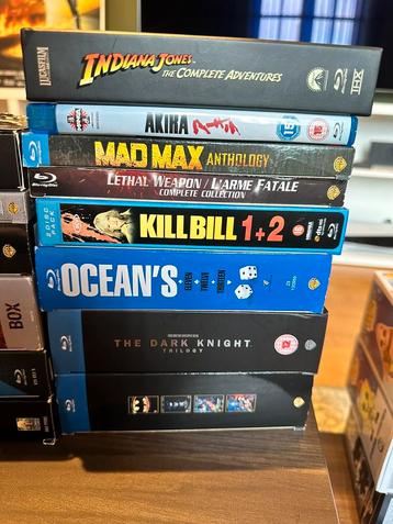 Verschillende Blu-Ray boxes