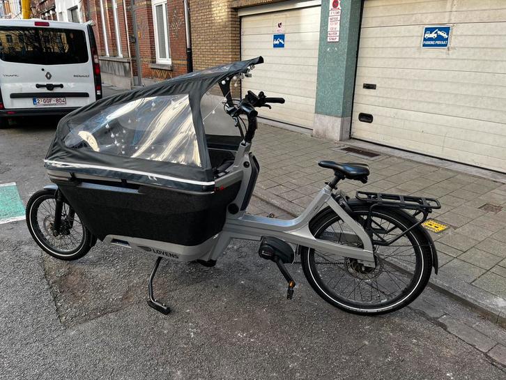 Lovens explorer 65 performance, Fietsen en Brommers, Fietsen | Bakfietsen, Gebruikt, Overige merken, 2 kinderen, Elektrisch, Huif