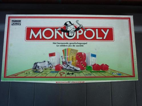 Jeu de société - Monopoly - Parker, Hobby & Loisirs créatifs, Jeux de société | Jeux de plateau, Utilisé, 1 ou 2 joueurs, Trois ou quatre joueurs